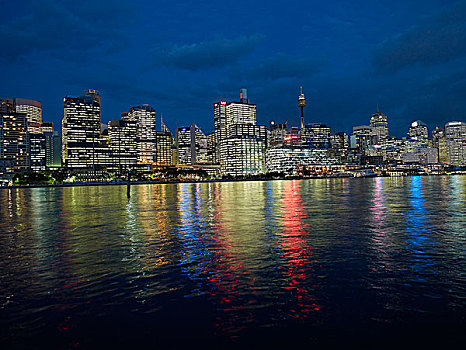 夜景,悉尼