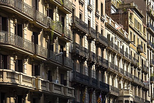 建筑,巴塞罗那,西班牙