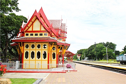 皇家行宮,火车站,泰国