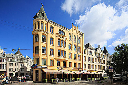 房子,里加,拉脱维亚,欧洲