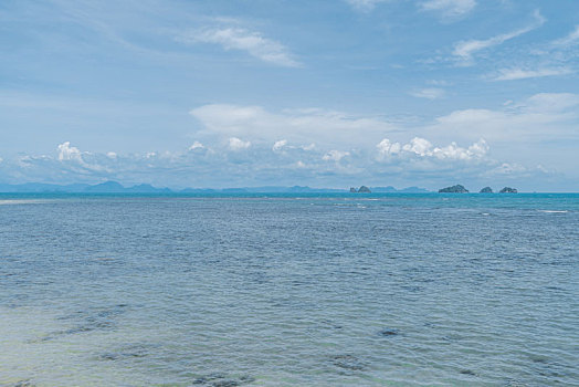 泰国苏梅岛海边自然风光,热带海岛海洋风景