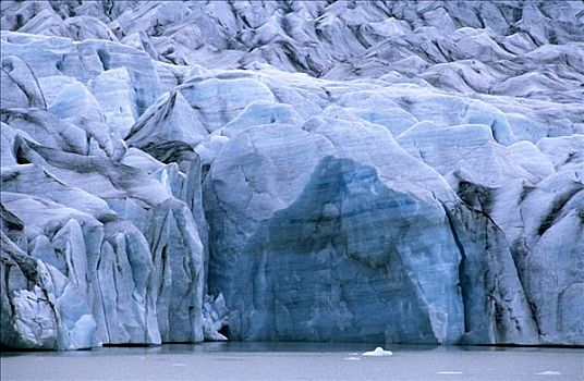 冰河,海洋,瓦特纳冰川,冰岛