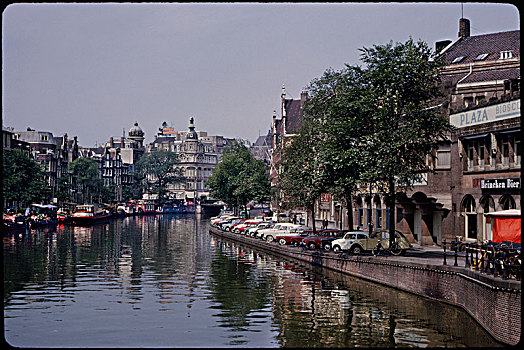 运河,阿姆斯特丹,荷兰,水,历史