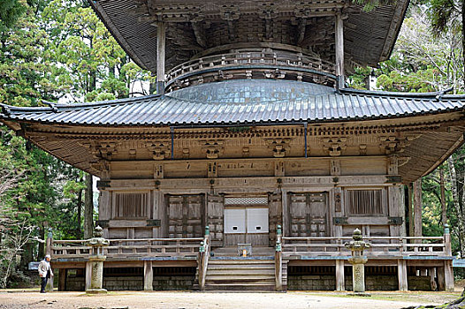 日本,高野山,庙宇