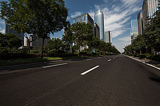 城市建筑与道路