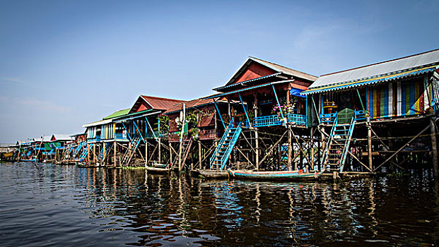 柬埔寨,收获,房子,大幅,尺寸