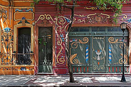 建筑外观,装饰,布宜诺斯艾利斯,阿根廷