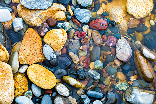 彩色,石头,水,钻石海岬,海岸,澳大利亚
