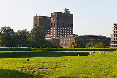 奥斯陆市政厅图片