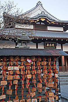 祈祷,清水寺,京都,日本