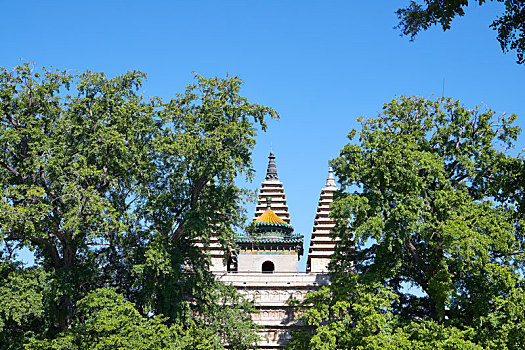 北京石刻艺术博物馆里的五塔寺