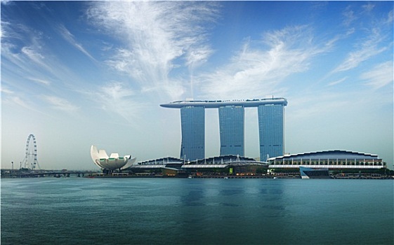 新加坡,风景,河