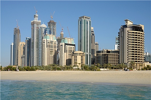 迪拜,码头,海岸