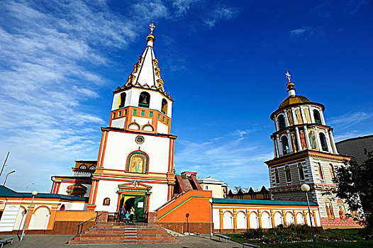 俄罗斯伊尔库茨克东正教堂