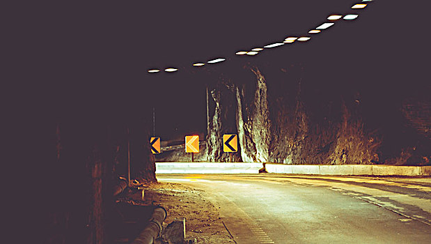 道路,出口,隧道