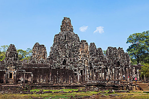 柬埔寨,收获,吴哥窟,巴扬寺