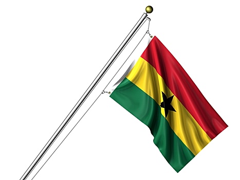 隔绝,加纳,旗帜