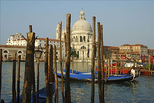 大教堂,圣马利亚,行礼,大运河,威尼斯,意大利
