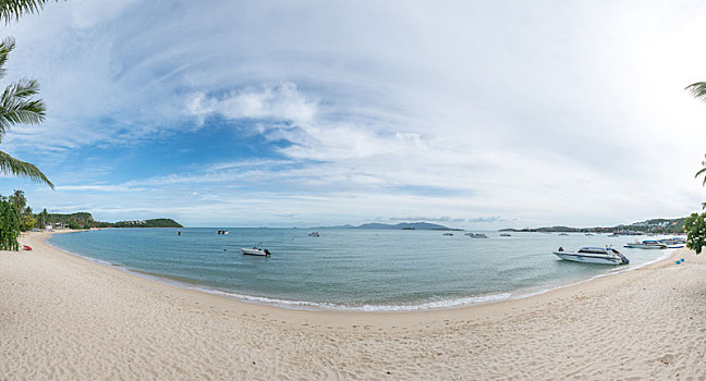 泰国苏梅岛波普海滩自然风景