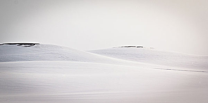 漂亮,冬季风景,兰德玛纳,冰岛