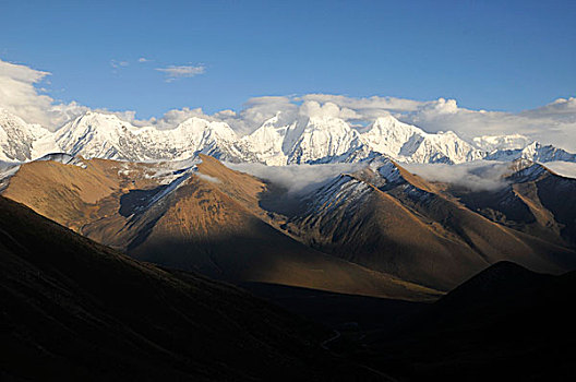 贡嘎雪山