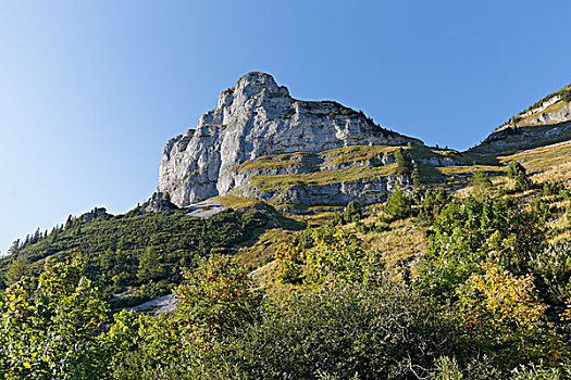 山,失败,区域,萨尔茨卡莫古特,施蒂里亚,奥地利,欧洲