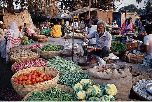 市场,印度