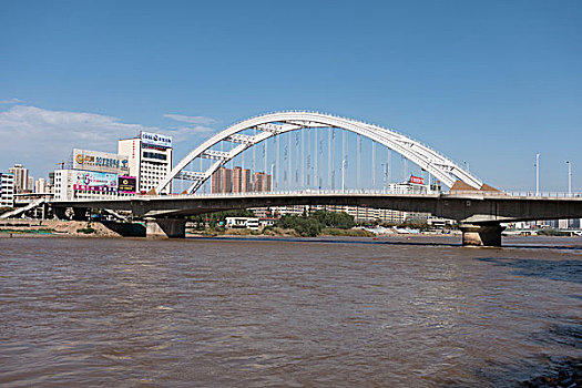 兰州黄河新建铁桥