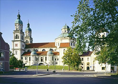 女修道院,圣徒,坎普顿,巴伐利亚,斯瓦比亚,德国,欧洲