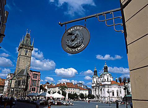 老城广场,老市政厅,布拉格,捷克共和国