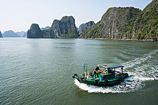 越南美丽的下龙湾
