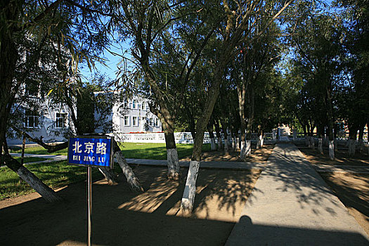 黑龙江,珍宝岛上的现代营房