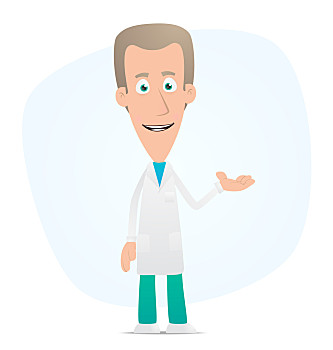 卡通医生图片