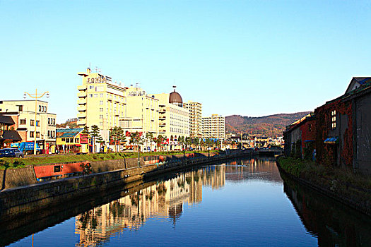 小樽运河,早晨