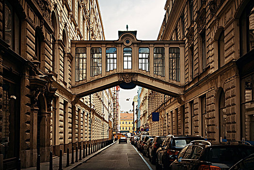 街道,风景,古建筑,布拉格,捷克共和国