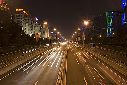 北京东二环夜景