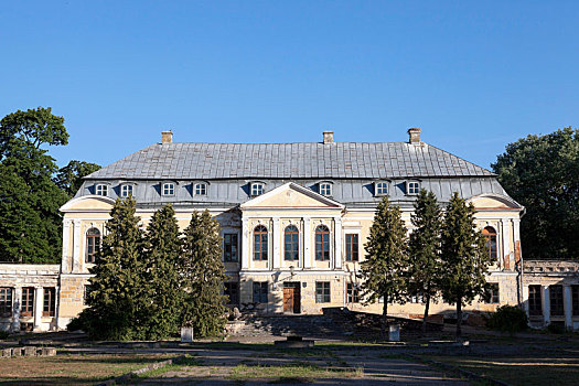 老,宫殿,白俄罗斯