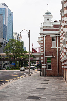 城市,新加坡,白天,时间