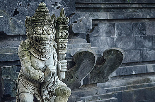 雕塑,庙宇,巴厘岛,印度尼西亚