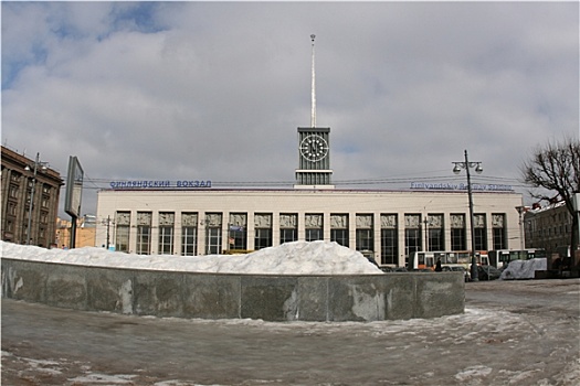 俄罗斯,彼得斯堡,火车站