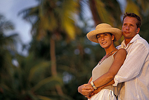 印度洋,马尔代夫,情侣,25-30岁,浪漫,热带环境