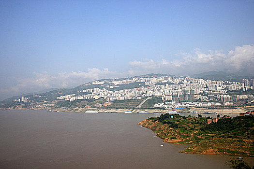 重庆巫山县与巫山港