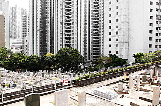 空,墓地,香港