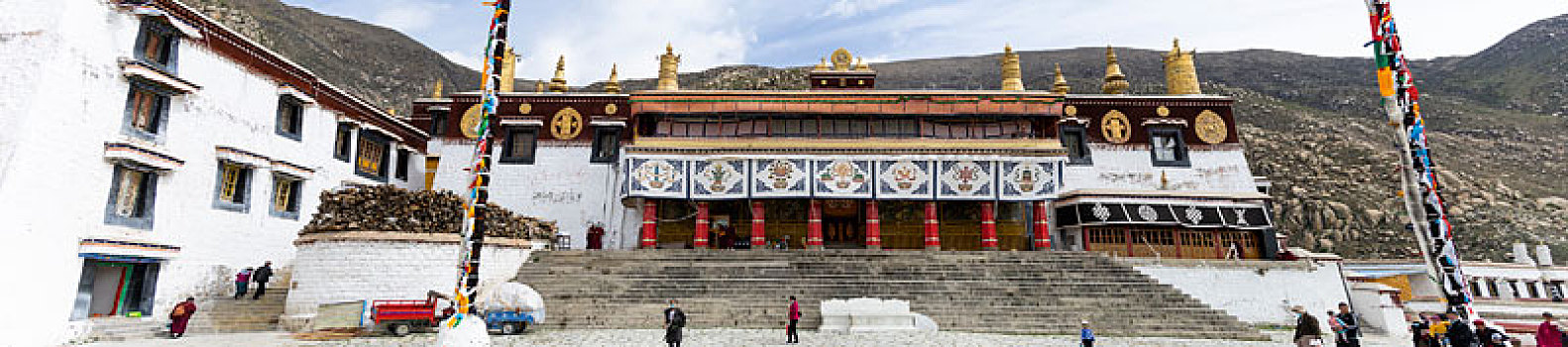 西藏哲蚌寺西藏寺庙