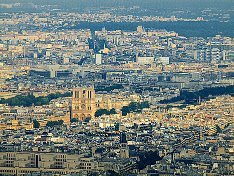 风景,埃菲尔铁塔,巴黎,城市