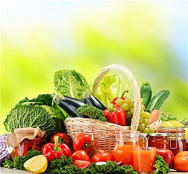 均衡饮食,生食,有机,蔬菜