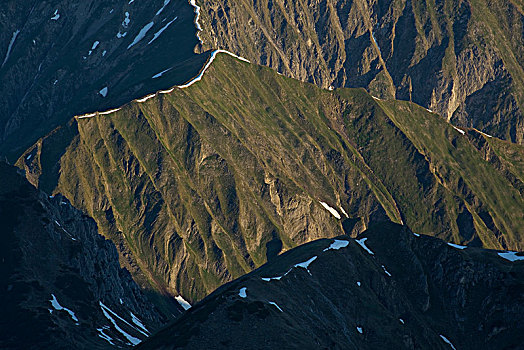 顶峰,阿尔卑斯山,提洛尔,奥地利