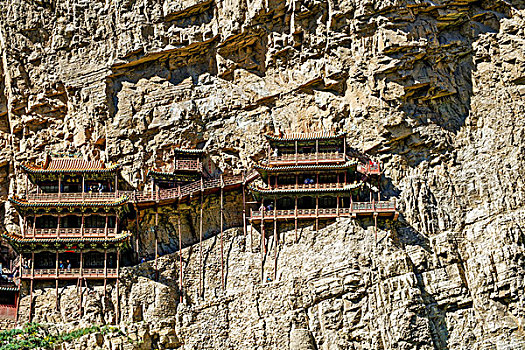 山西大同悬空寺