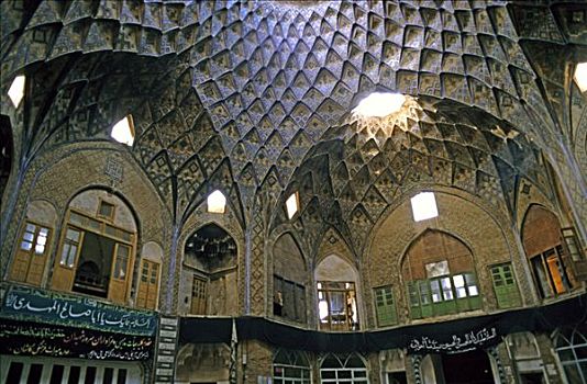 穹顶,老,集市,伊朗