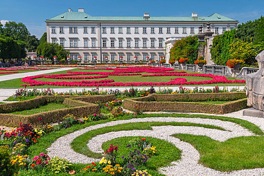 米拉贝尔,花园,宫殿,萨尔茨堡,奥地利